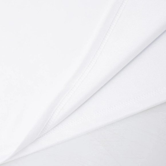 White Casual Men's Rose Print Tee - Picture 5 of 6